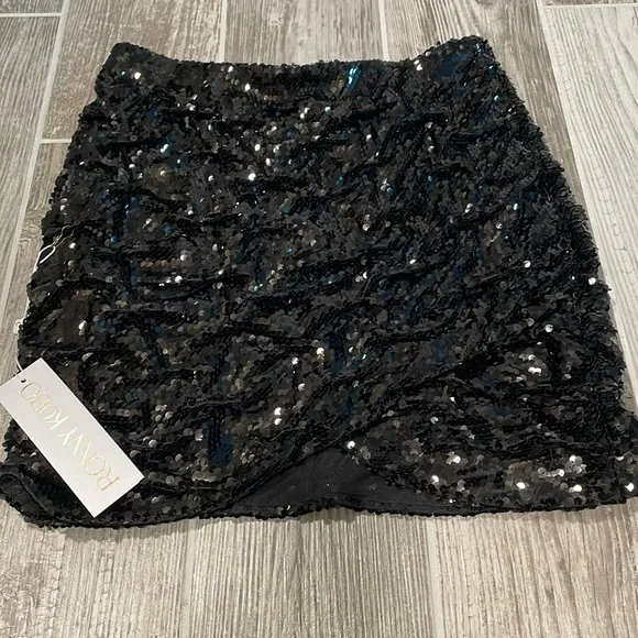 Ronny Kobo black mini skirt - Picture 1 of 6
